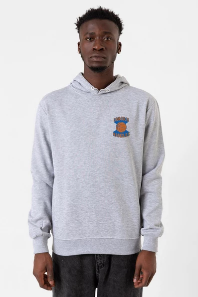 Dubious Handles Logo Grimelanj Erkek Kapşonlu 3ip Sweatshirt