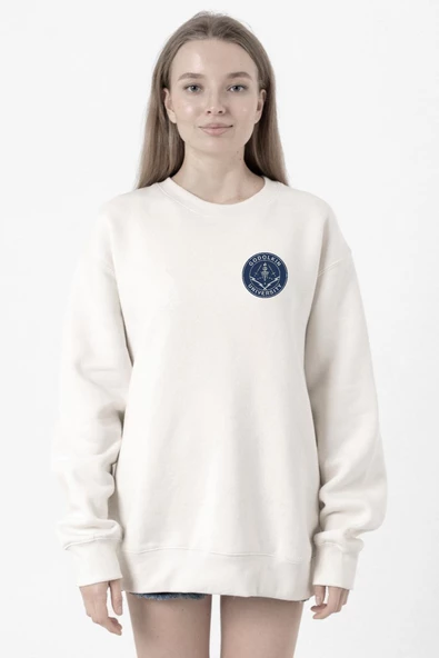 Gen V Godolkin University Emblem Beyaz Kadın 2ip Sweatshirt ürün görseli