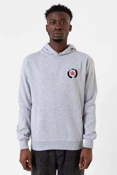 Ghost Of Tsushima Logo Grimelanj Erkek Kapşonlu 3ip Sweatshirt ürün görseli 1