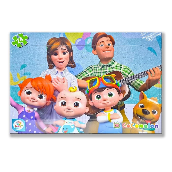 Frozen Elsa, Maşa İle Koca Ayı, Çilek Kız, Cocomelon Puzzle/Yapboz Set - 5