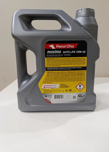Petrol Ofisi Maxima Auto Lpg 10w-40 4 lt 2024 ürt - 2