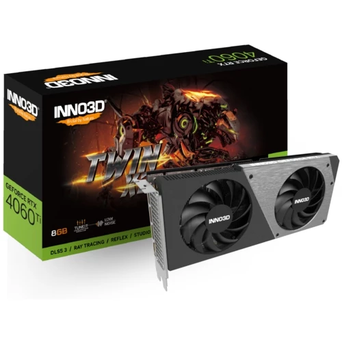 Inno3D Nvidia GeForce RTX4060Ti Twin x2 8GB 128Bit GDDR6 Ekran Kartı N406T2-08D6-171153N