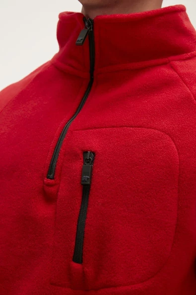 BAD BEAR ERKEK HUSKY HALF-ZIP POLAR SWEATSHIRT 19.02.21.006 - 12