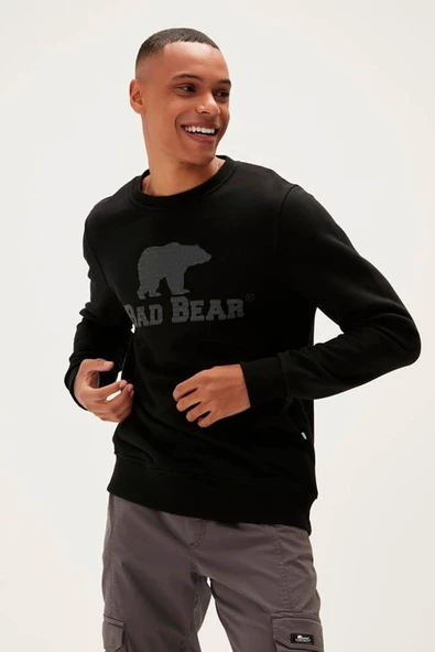 BAD BEAR ERKEK LOGO CREWNECK 22.02.12.007 - 12