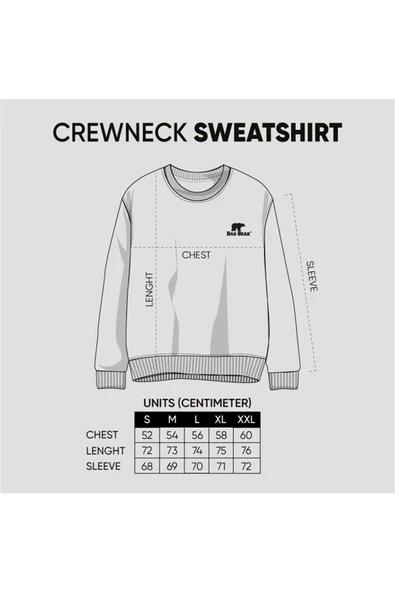 BAD BEAR ERKEK SWEATSHIRT KANGAROO CREWNECK 22.02.12.017 - 6