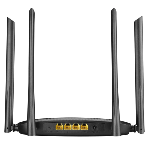 Everest EWR-AC5-V3 AC1200Mbps DualBand 4*6dBi Anten WISP+AP+Repeater Destekli Kablosuz Wifi Router - 35637 - 7
