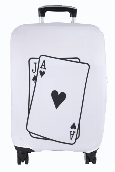 (My#89 Black Jack) VALİZ İÇİN KILIF - 2