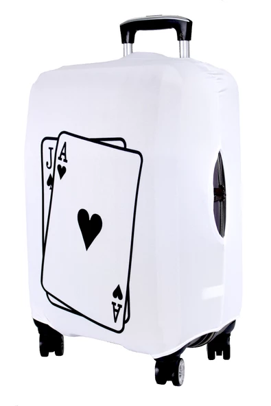 (My#89 Black Jack) VALİZ İÇİN KILIF - 3