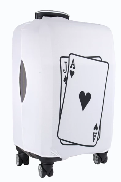 (My#89 Black Jack) VALİZ İÇİN KILIF - 4
