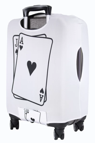(My#89 Black Jack) VALİZ İÇİN KILIF - 5