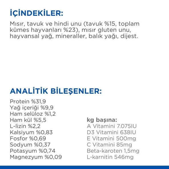 Hills Young Sterilised Tavuklu Kısırlaştırılmış Kedi Maması 1,5 Kg - Resim 6