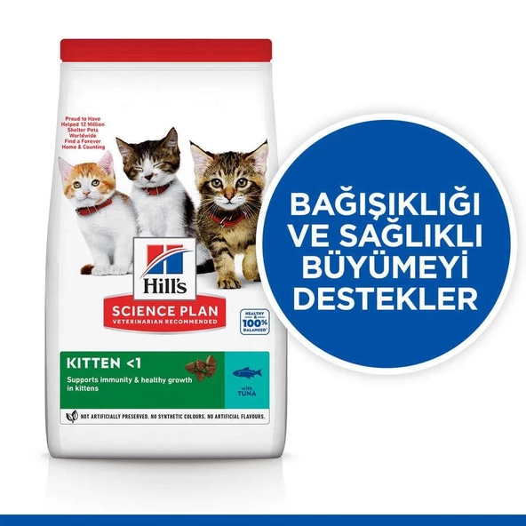 Hills Kitten Ton Balıklı Yavru Kedi Maması 1,5 Kg - 4