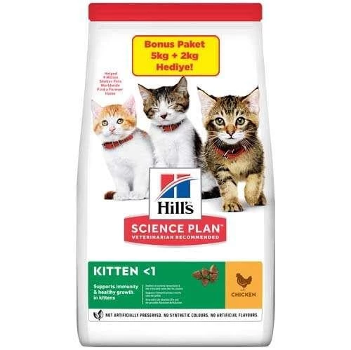 Hills Kitten Tavuk Etli Yavru Kedi Maması 7 Kg - Resim 3
