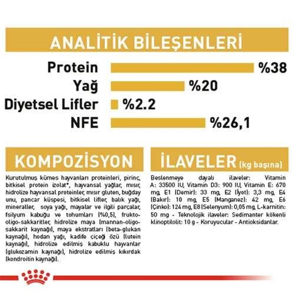 Royal Canin Kitten British Shorthair Yavru Irk Kedi Maması 2 Kg - Resim 2