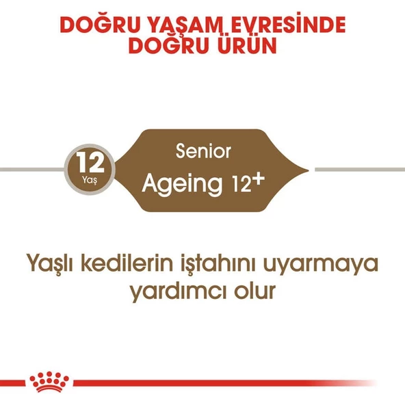 Royal Canin Ageing +12 Yaşlı Kedi Maması 2 Kg - 3