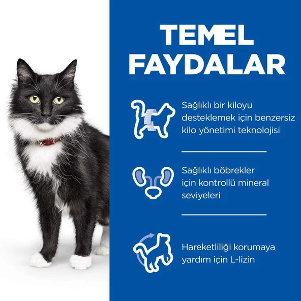 Hills Sterilised Mature Kısırlaştırılmış Yaşlı Kedi Maması 1,5 kg - 5