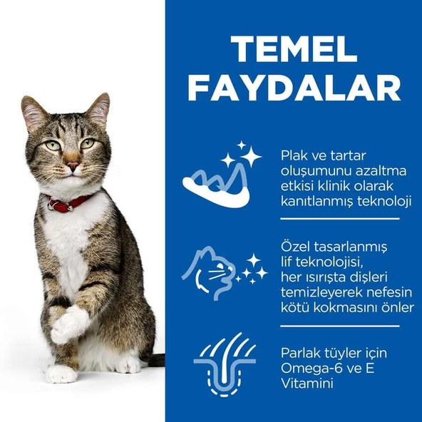 Hills Oral Care Tavuklu Ağız Sağlığı Kedi Maması 1,5 Kg - 4