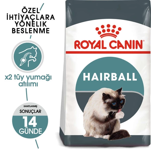 Royal Canin Hairball Tüy Yumağı Kontrolü İçin Kedi Maması 2 Kg - 2