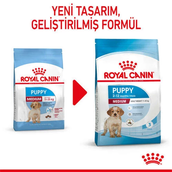 Royal Canin Medium Puppy Orta Irk Yavru Köpek Maması 15 kg - Resim 2