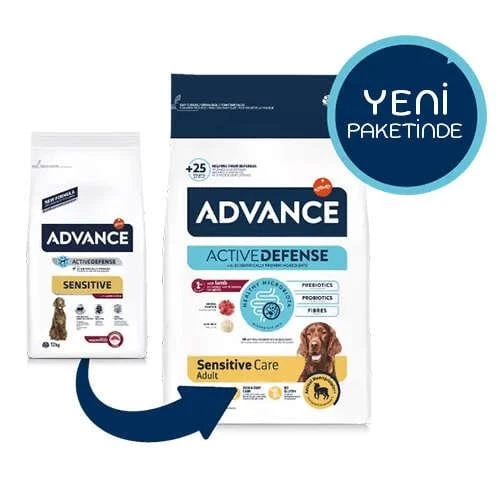 Advance Lamb & Rice Kuzu Etli Hassas Yetişkin Köpek Maması 3 Kg - Resim 2