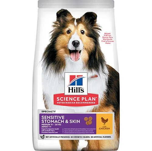 Hills Sensitive Stomach Skin Köpek Maması 2,5 Kg - 2
