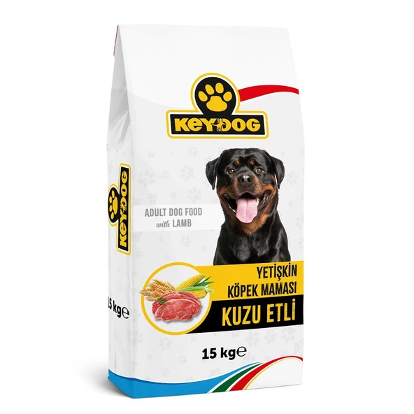 Keydog Kuzulu Yetişkin Köpek Maması 15 Kg ürün görseli
