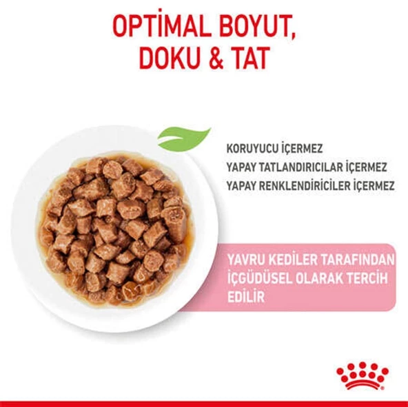 Royal Canin Kitten Instinctive Gravy Yavru Kedi Konservesi Pouch 85 gr - Resim 4