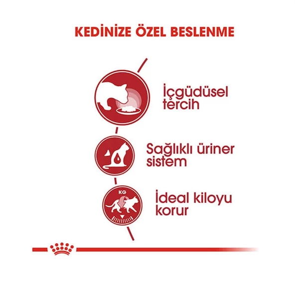 Royal Canin İnstinctive Soslu Parçacıklı Yetişkin Konserve Kedi Maması 85 Gr - Resim 5