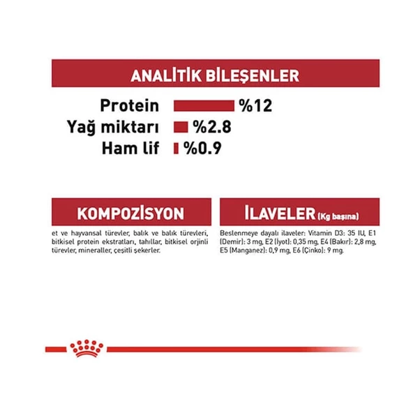 Royal Canin İnstinctive Soslu Parçacıklı Yetişkin Konserve Kedi Maması 85 Gr - Resim 3