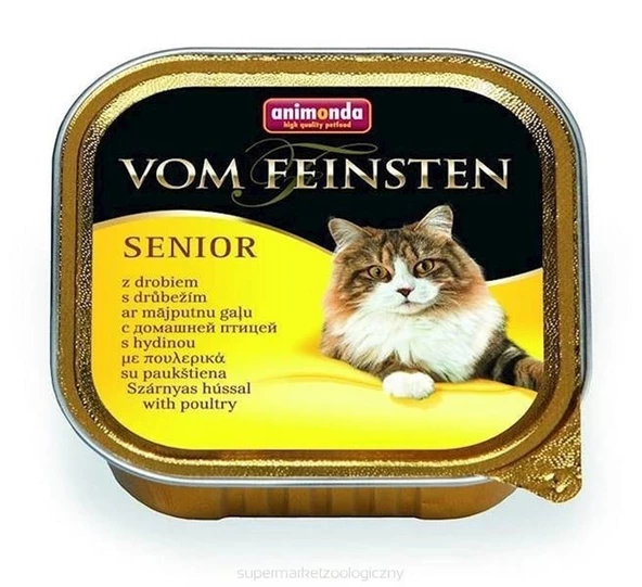 Animonda Vom Feinsten Senior Kümes Hayvanlı Yaşlı Kedi Konservesi 100 Gr