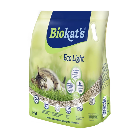 Biokat's Pelet Kedi Kumu Eco Light 5lt