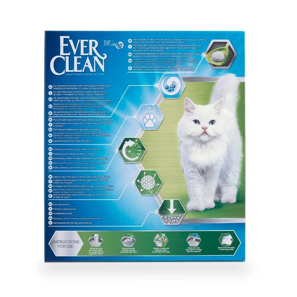 Ever Clean Extra Strength Ekstra Güçlü Kokulu Kedi Kumu 10 Lt - 2