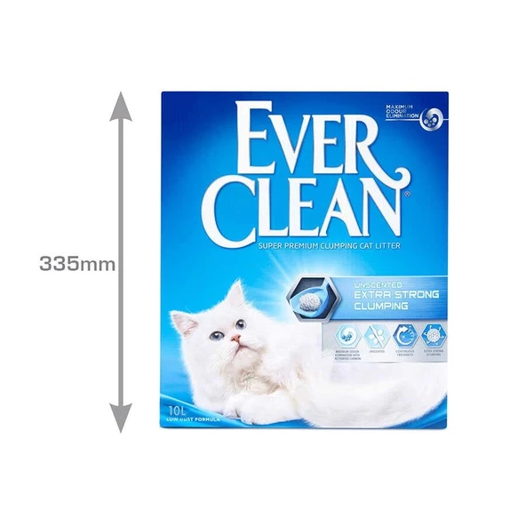 Ever Clean Extra Strong Ekstra Güçlü Kokusuz Kedi Kumu 10 Lt - 4