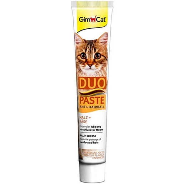 Gimcat Anti-Hairball Duo Paste Peynir+Malt 50gr