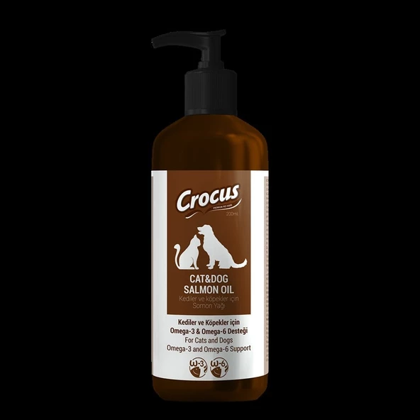Crocus Kedi Köpek Somon Yağı 200 Ml - Resim 3