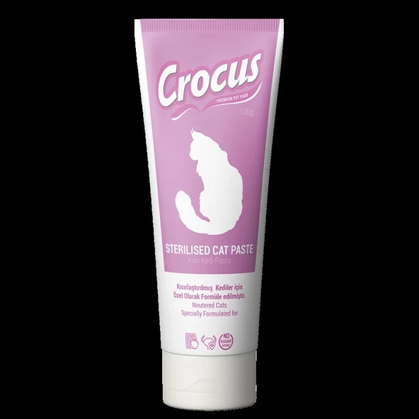 Crocus Kedi Sterilised Malt Macunu 100 Gram - 3
