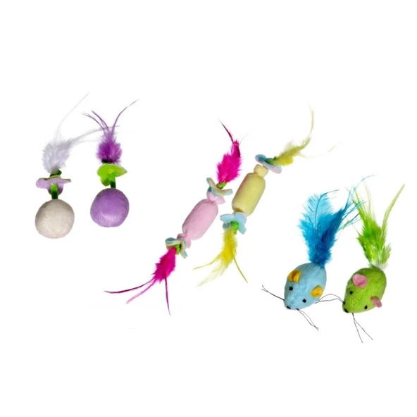 Karlie Kedi Otlu Peluş Oyuncağı 10 Cm ürün görseli