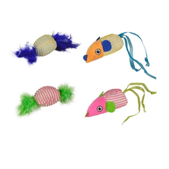 Flamingo Kumaş İkili Kedi Oyuncağı ürün görseli