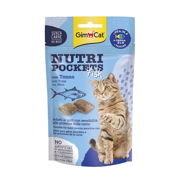 GimCat Kedi Ödül Tableti Np Fısh Wıth Tuna 60gr