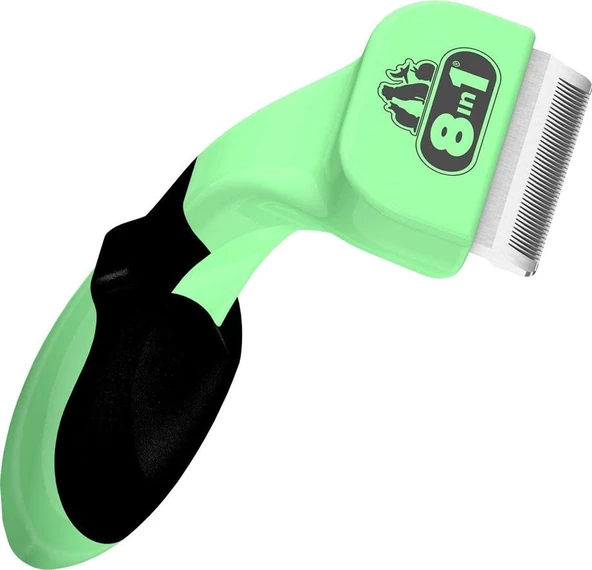 8in1 Perfect Coat DeShedder Furminator Küçük Irk Köpek Tarağı Small - Resim 2