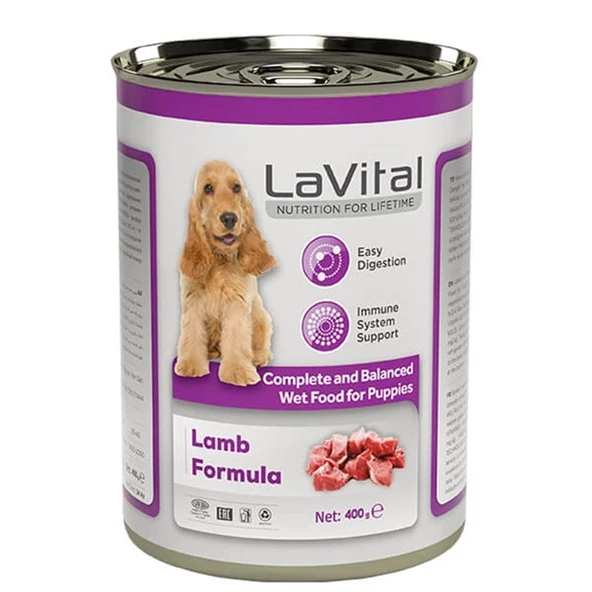 Lavital Kuzulu Yavru Köpek Konservesi 400 Gr