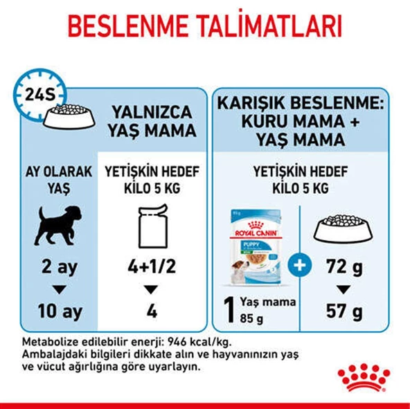 Royal Canin Mini Puppy Köpek Konservesi 85 gr - 8