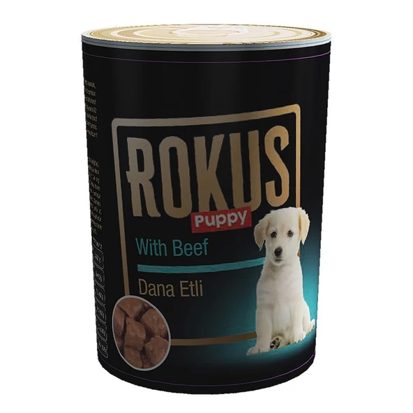 Rokus Yavru Köpek Konserve Maması 410 G