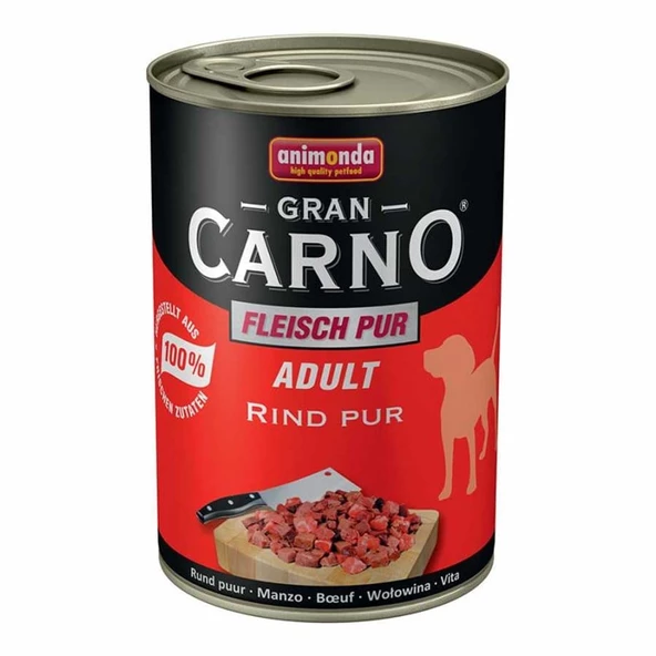 Animonda Gran Carno Biftekli Köpek Konservesi 400 Gr