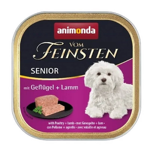 Animonda Kümes Hayvanlı Kuzulu Yaşlı Köpek Konservesi 150 Gr
