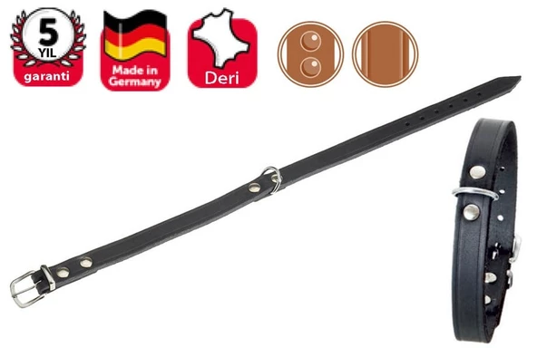 Karlie Deri Boyun Tasma 57Cm-20Mm Siyah