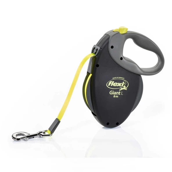 Flexi Neon Otomatik Şerit Tasma Giant Large 8 Mt 50 kg - 1