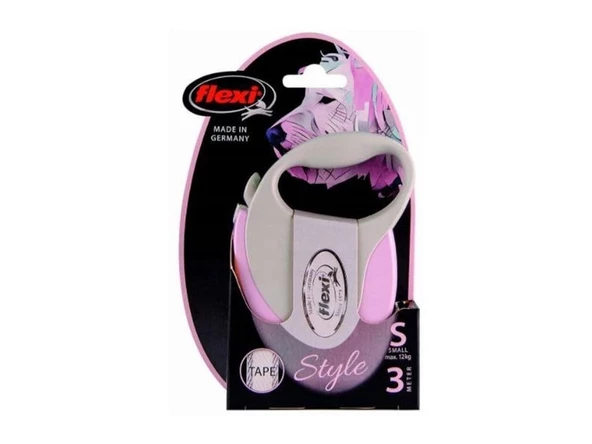 Flexi Style Pembe Otomatik Şerit Tasma Small 3 Metre 12 Kg - 2