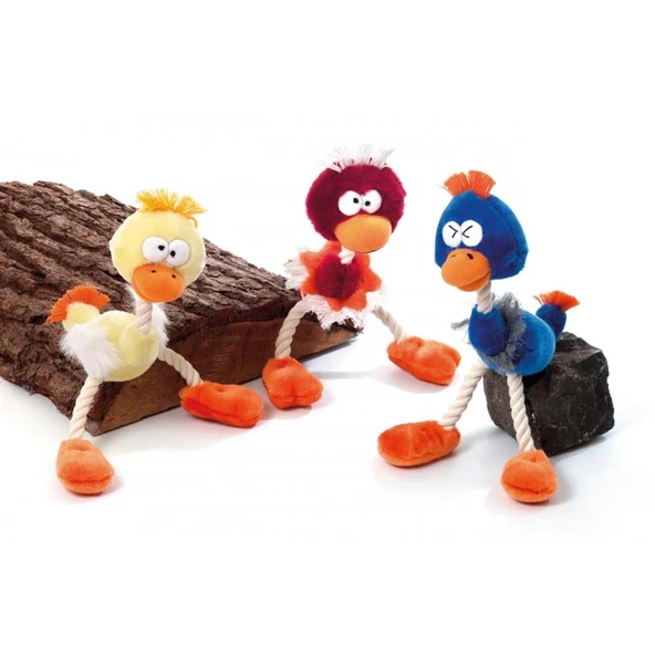 Karlie İpli Peluş Kuş 30X10 Cm Karışık Renkli ürün görseli