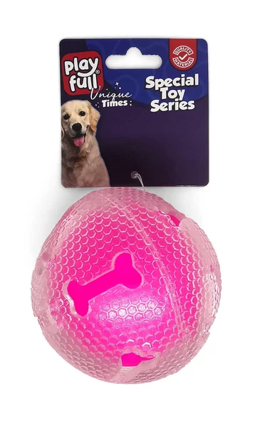 Playfull Kemik Desenli Kauçuk Kedi Oyuncağı 7.5 Cm - 2
